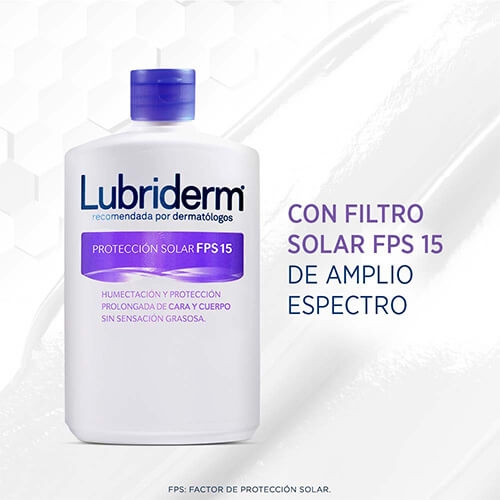 LUBRIDERM® UV-15 PROTECCIÓN SOLAR - Amplio espectro